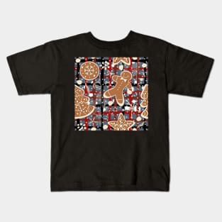 Cookie Pattern Kids T-Shirt